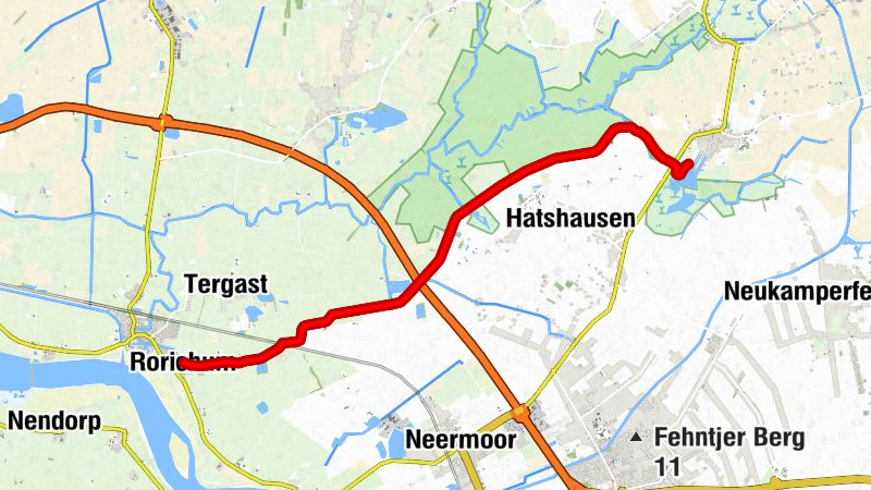 Kanutour von Timmel nach Rorichum