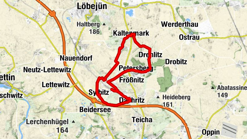 Wettiner Weg: Rund um den Petersberg