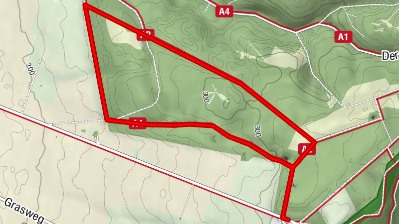 Hindahls Kreuz - Lippspringer Wald A3