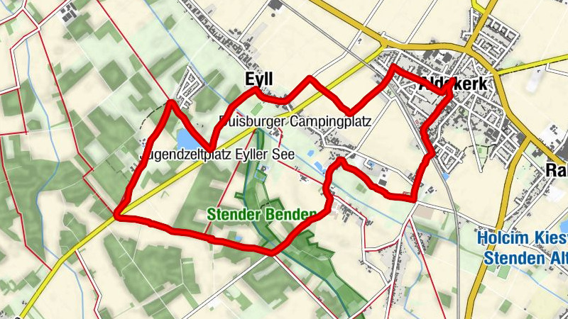 Kurze Auszeit im Eyller Bruch