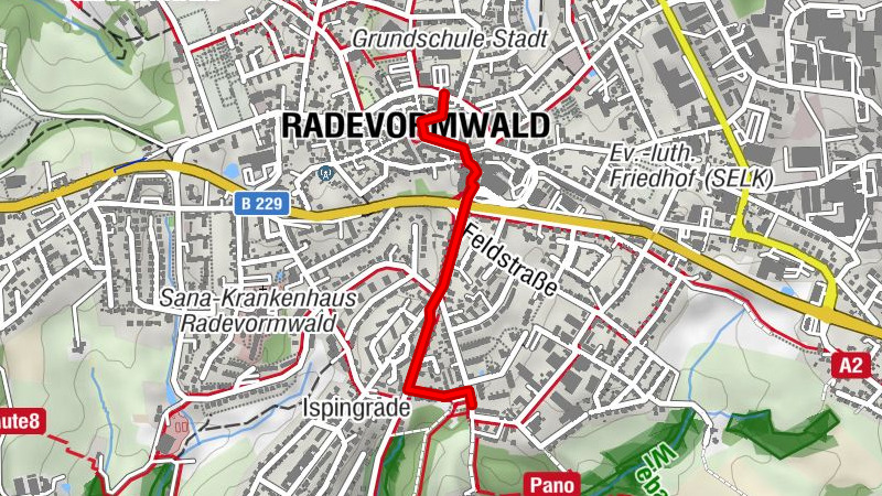 Zuweg Radevormwald