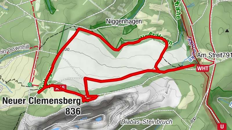 Goldener Pfad - Landschaftstherapiepfad Hochheide