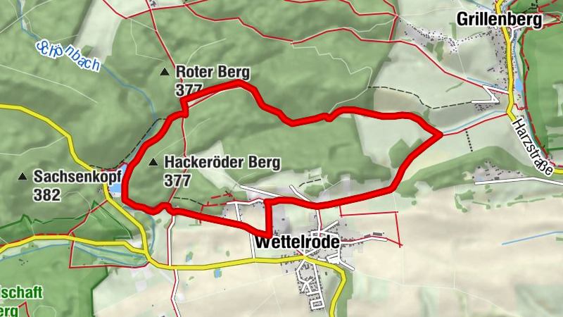 Bergbaulehrpfad Wettelrode
