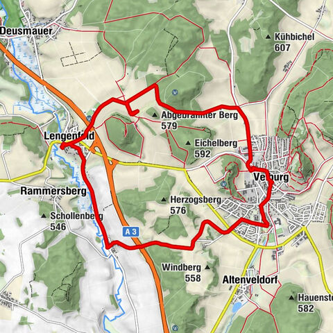 Hike Velburg (BierERLEBNISweg), Germany