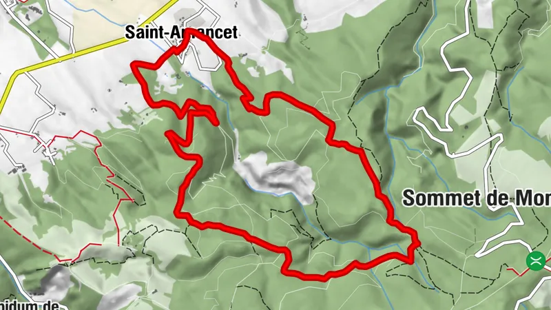 Grand Avaris hiking trail