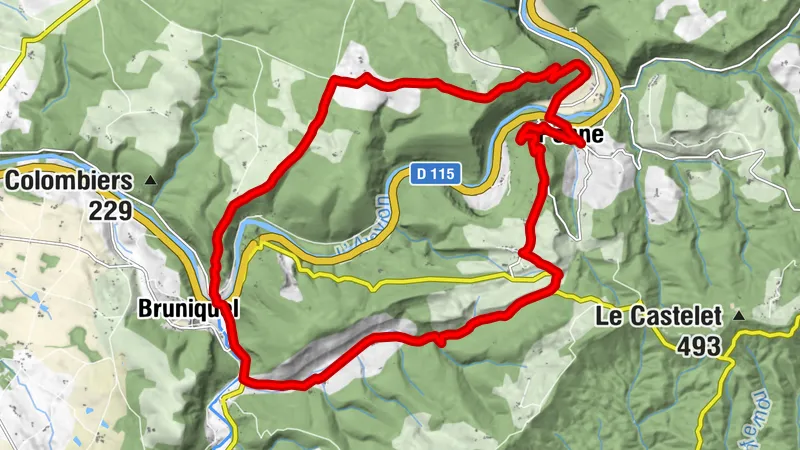 MTB route no. 15 Penne