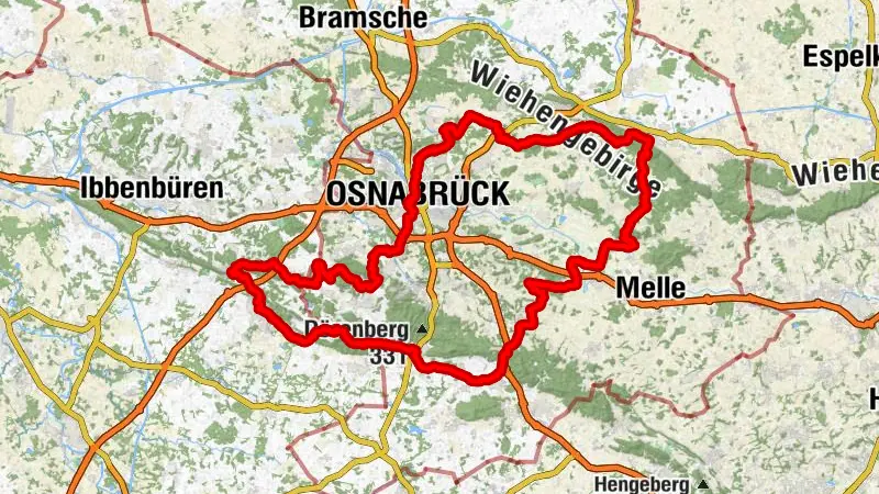 Rennradtour - Teutoburger Wald und Natur- und Geopark TERRA.vita