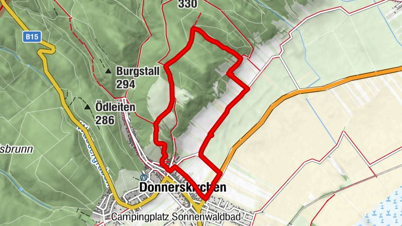 Runde über den kirchberg