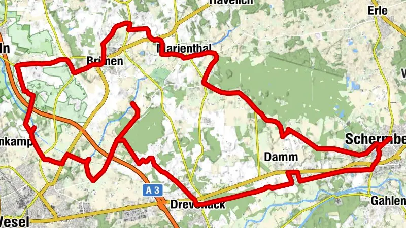 Perlenketten-Tour am Niederrhein