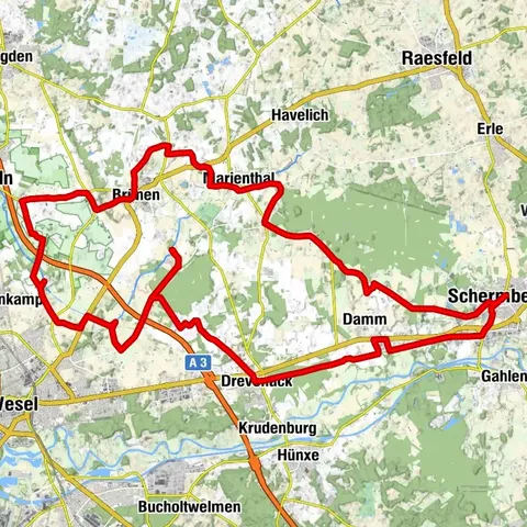Perlenketten-Tour am Niederrhein
