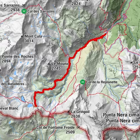 Mont Thabor 3-day hike - Stage 2 - From the Thabor refuge to the washhouse