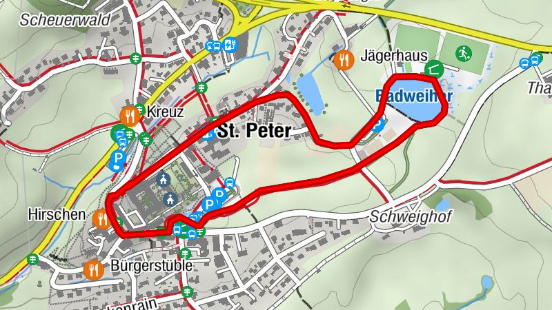 Barrier-free hike in St. Peter