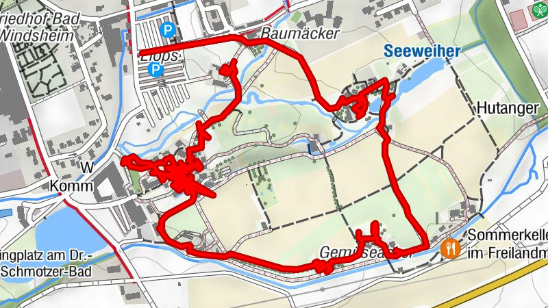 Bad Windsheim, Freilandmuseum,Bayern/Deutschland