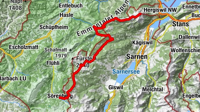 Mehrtageswanderung von Pilatus Kulm über das Mittaggüpfi nach Sörenberg