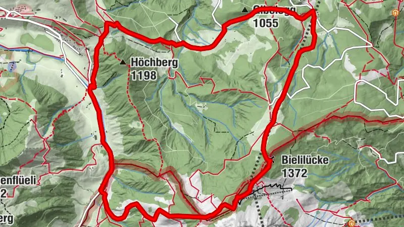 Vom Eigenthal aus über die Fräkmüntegg und die Krienseregg