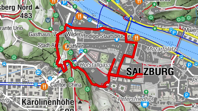 Urban Escape: Ascent to the Mönchsberg