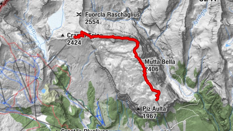 Mountain Railway Tour Flimserstein: Cassons - Milchseilbahn