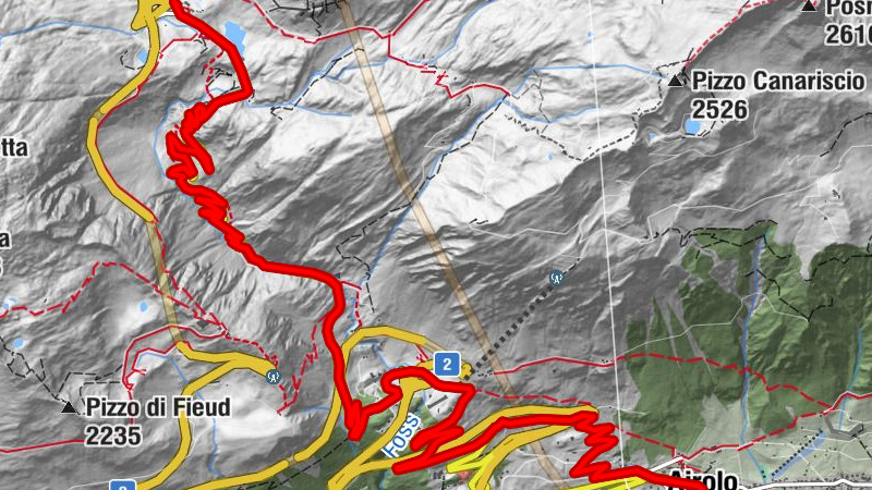 Route Airolo – Tremola (Gotthard Pass)