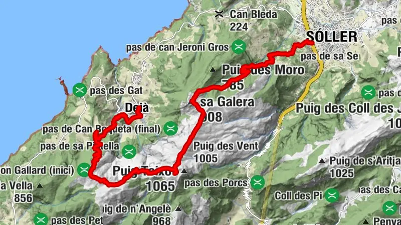 Soller - Deia detour