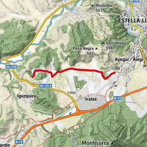 Ayegui - Corral Nuevo - Sima de Rosas - La Encrucijada