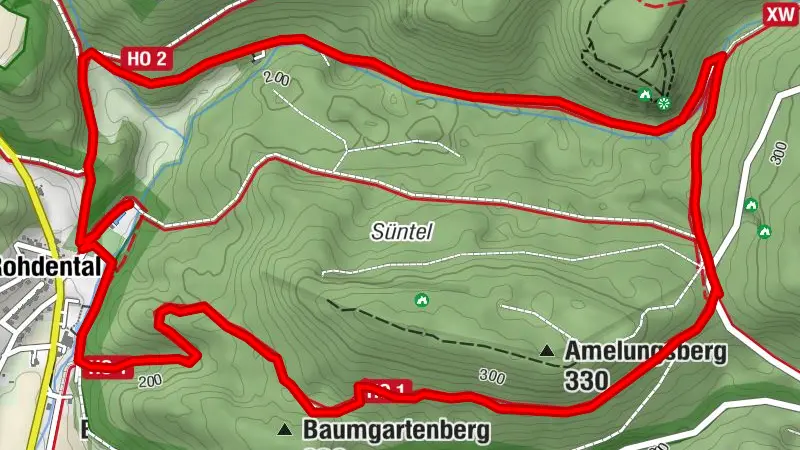 Nordic Walking Route 9 - Hessisch Oldendorf