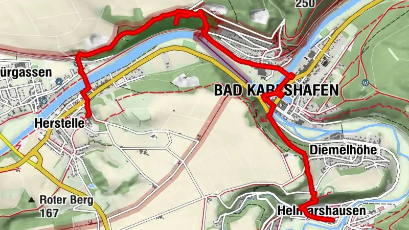 Diemeltaler Schmetterlings-Steig Etappe 1: Herstelle-Helmarshausen
