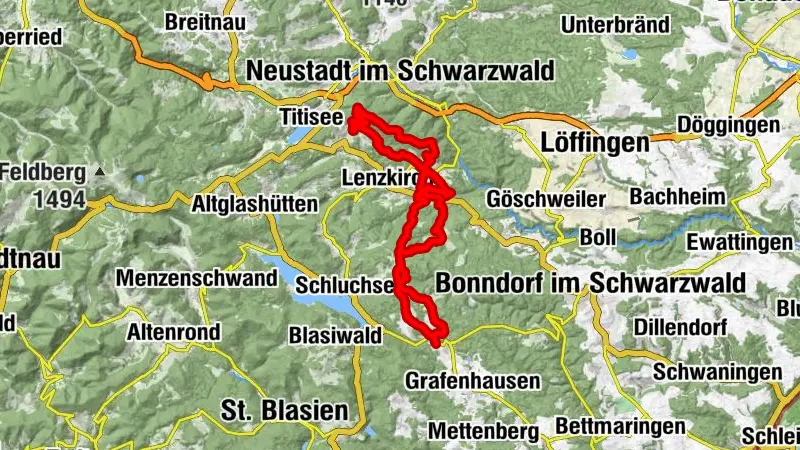 Grafenhausen, Regierungsbezirk Freiburg/Deutschland
