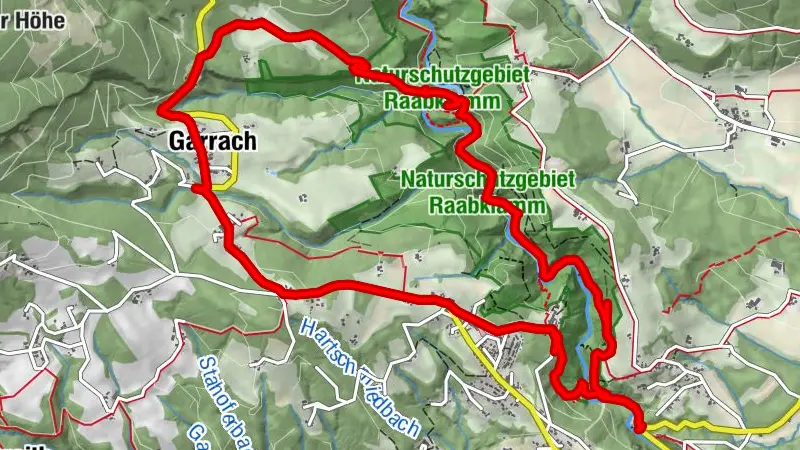 Grosse Raabklamm Garrach Loretowirt