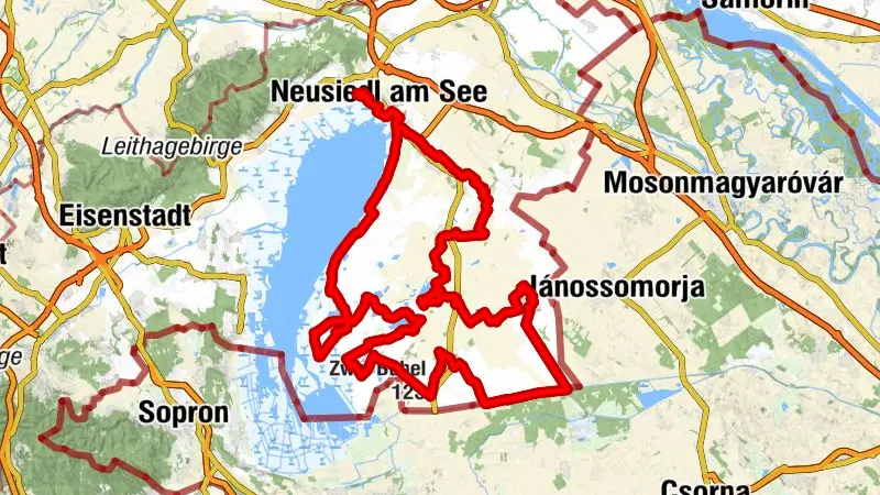 NP1 National Park Cycle Route