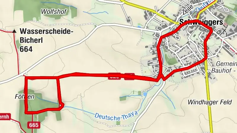 "Tut Gut" Schritteweg Schweiggers