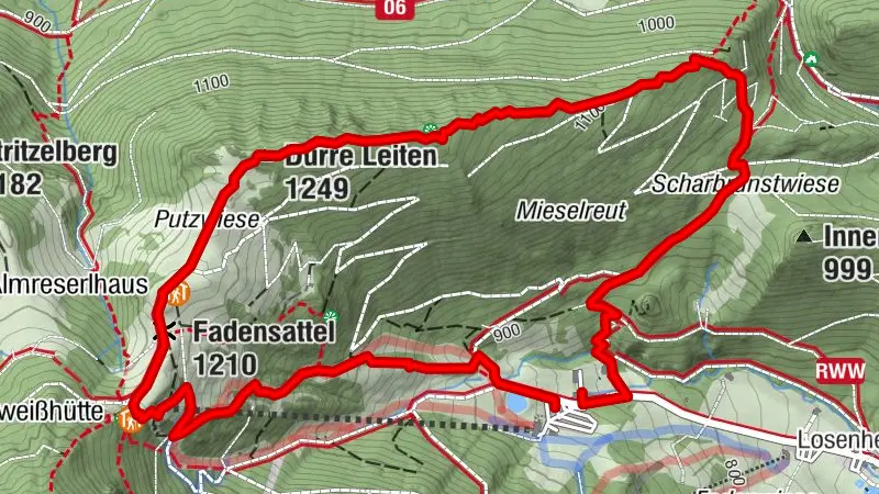 Losenheim Runde über Fadensattel