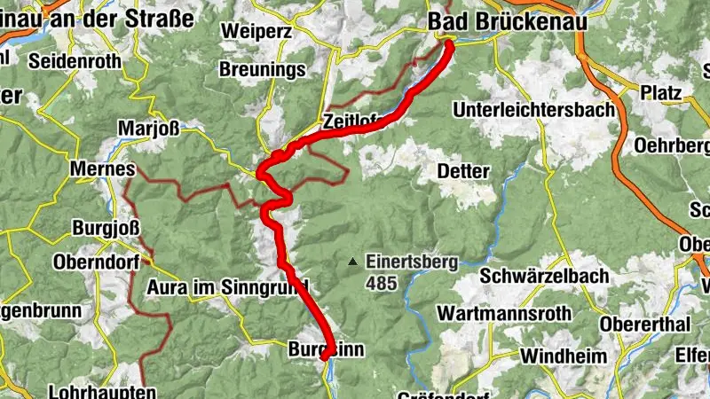 Schachbrettblumen-Radltour an der Sinn