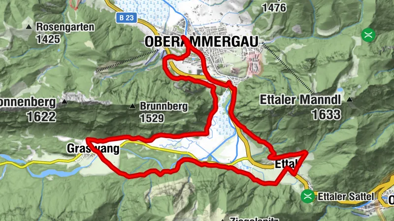 Trailrunning - Ammergauer Talrunde Süd