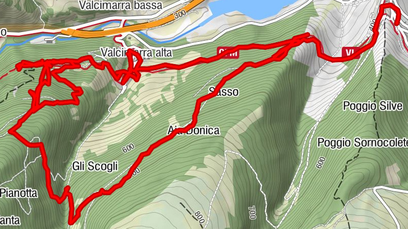 Pievefavera -Monte Fiungo