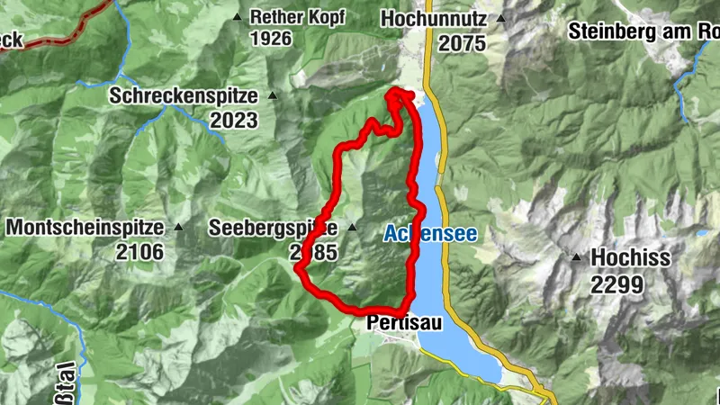 Seekarspitze und Seebergspitze