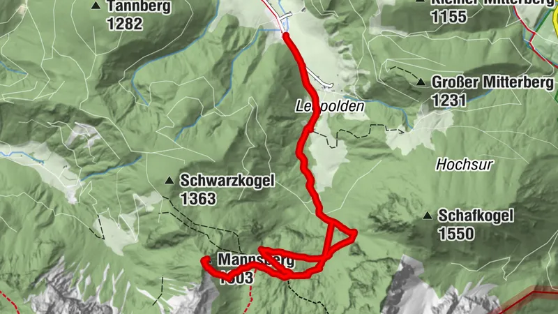 Mannsberg / Rosenau am Hengstpaß