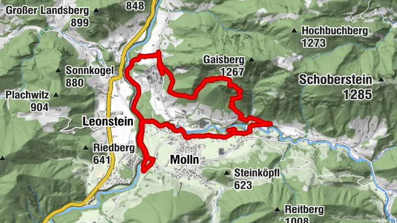 Molln - Mollner Hütte - Au - Gasthof Steinbichler
