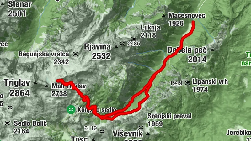 Kredarica 2515 m: below the summit of Slovenia’s highest mountain