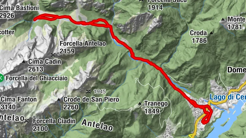Val d'Oten w Calalzo di Cadore
