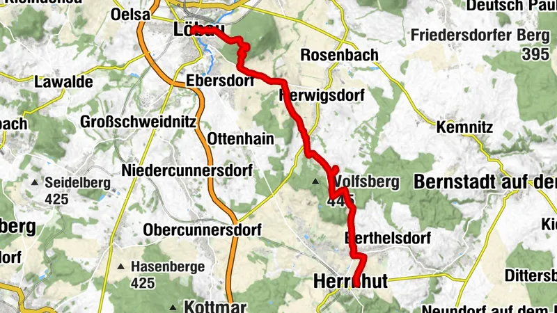 Via Sacra - von Herrnhut nach Löbau