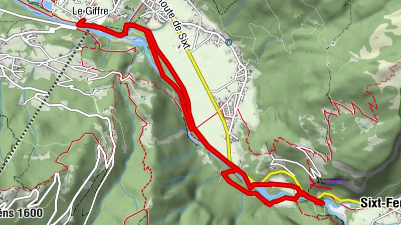 Les Cycl'O Gourmandes : The Tines loop