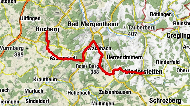 Liebliches Taubertal - Der Sportive 4. Etappe