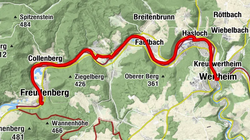 Liebliches Taubertal - Der Sportive 1. Etappe