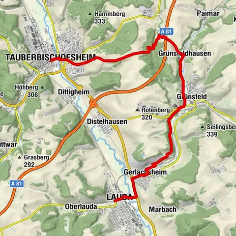Jakobswanderweg 5. Etappe