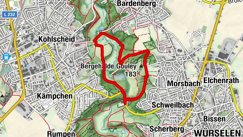 Gouley-Tour Würselen - Morsbacher Heide