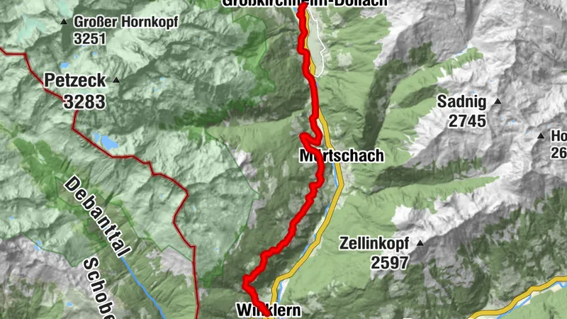 Etappe 17: Alpina Antica Trail | ET17: Döllach - Winklern