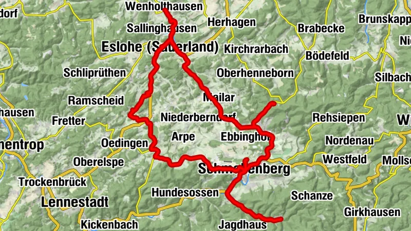 Reisemobil-Route Schmallenberger Sauerland