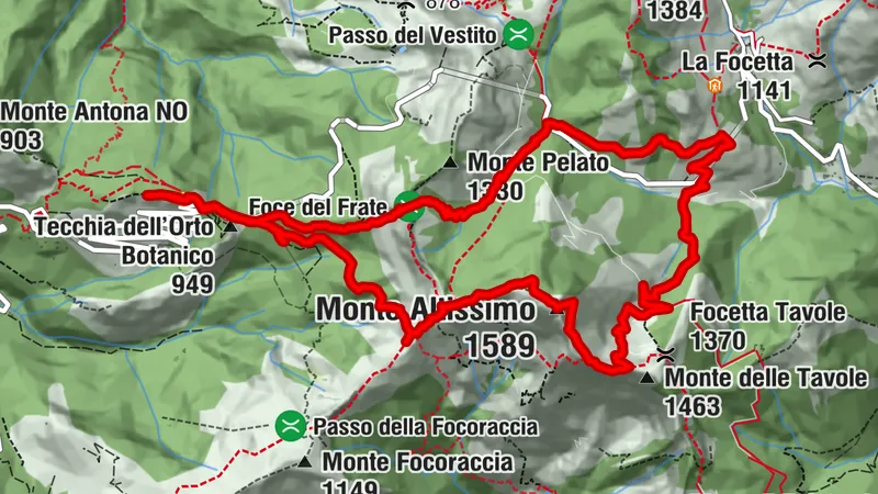 Goldtoni - Wandern - Monte Altissimo