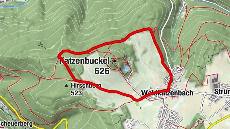 Rund um den Katzenbuckel