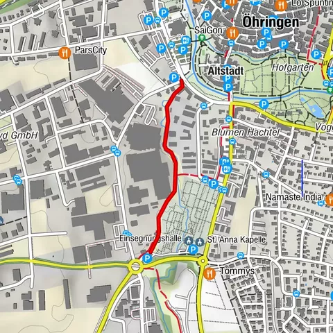Denk-Mal-Weg am Schleifbach - Öhringen
